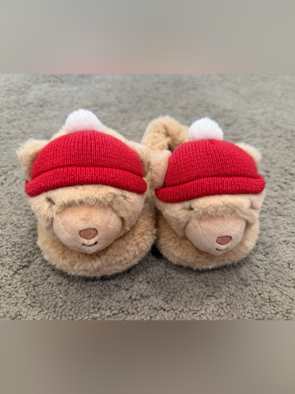 Christmas Bear Slippers